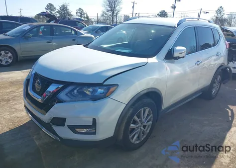 2018 Nissan Rogue Sv из США, поврежденный, VIN KNMAT2MV0JP513819